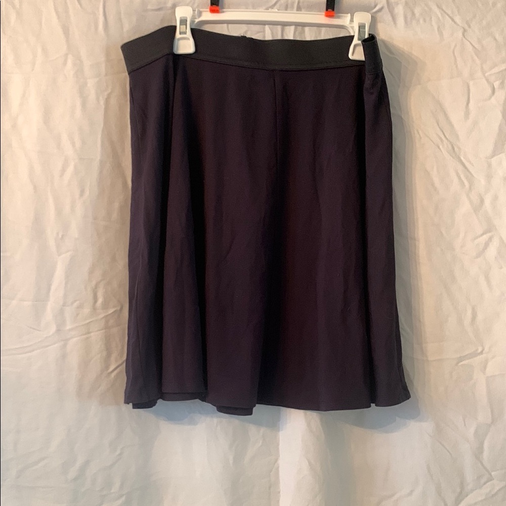 Michael Kors Black Knee-Length A-Line Skirt / Spandex Waist
